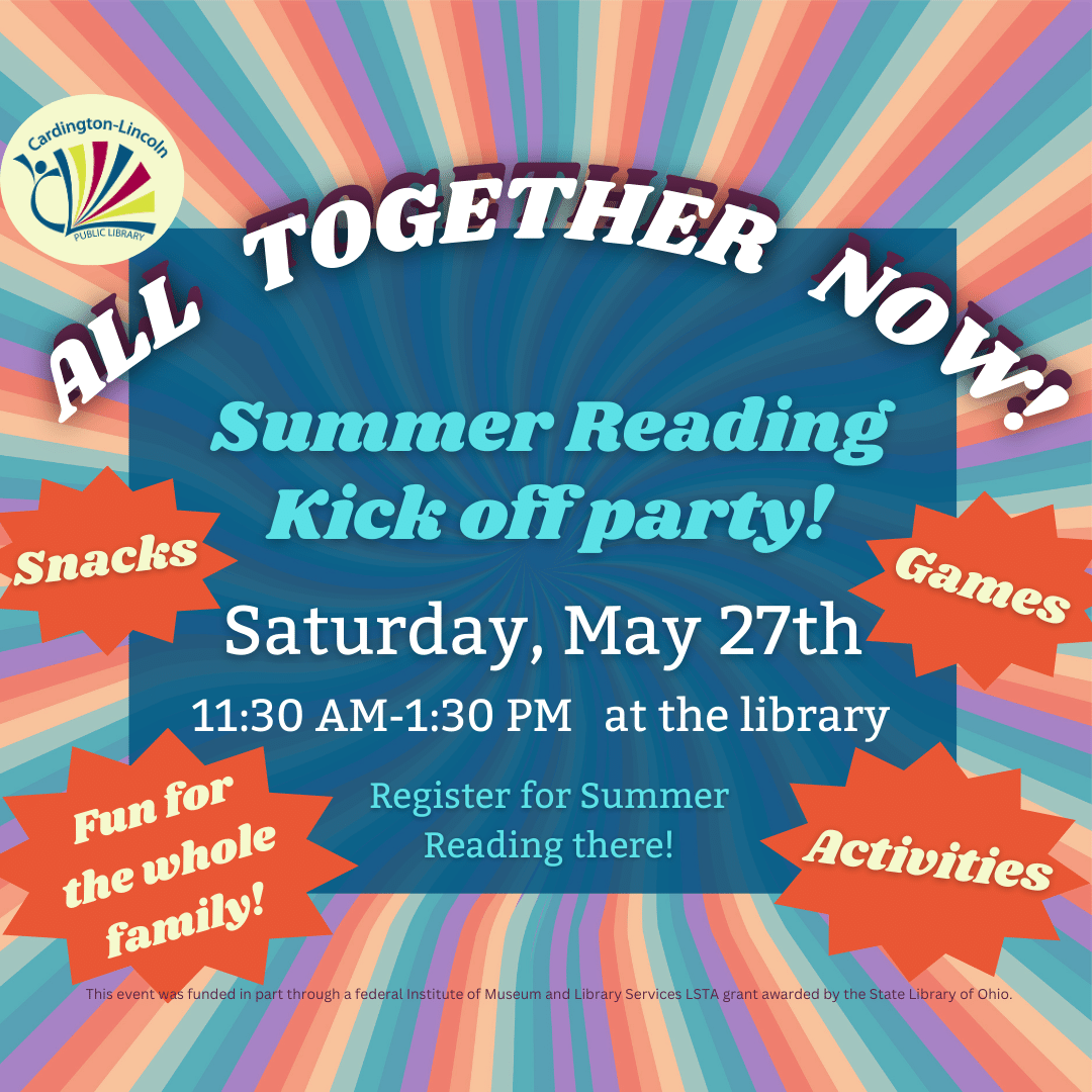 Summer Reading Program KickOff Party